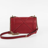 Christian Dior Small Diorama Burgundy Crossbody Bag